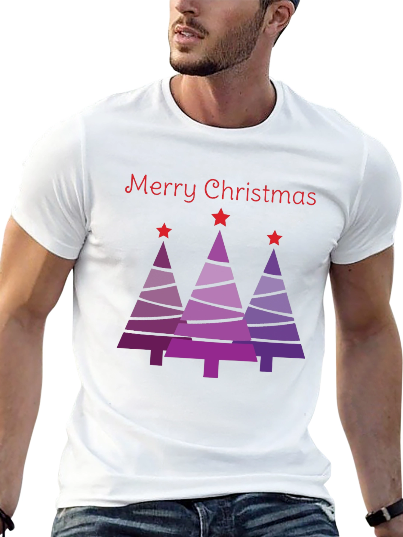 Merry Christmas Tree T-Shirt