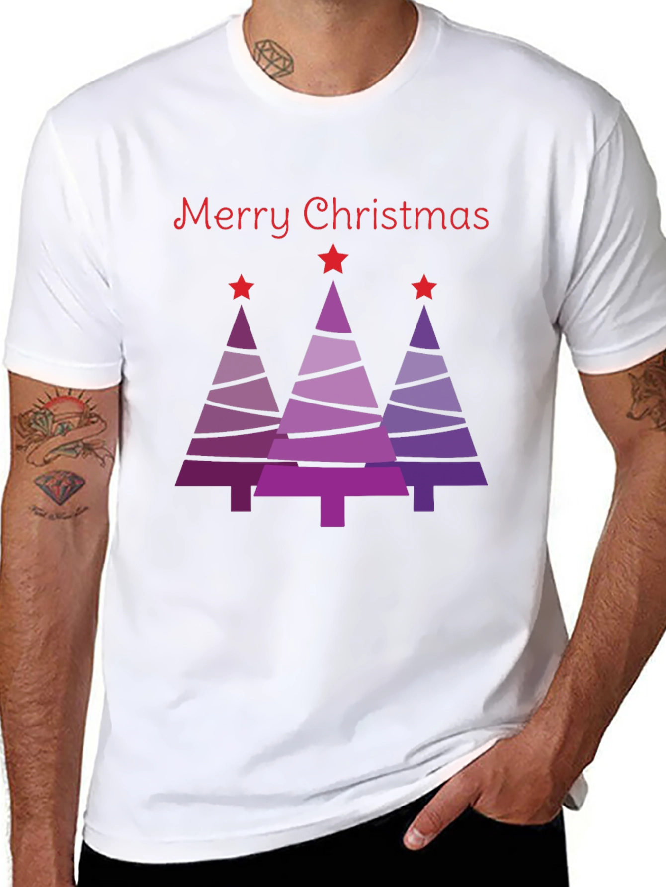 Merry Christmas Tree T-Shirt