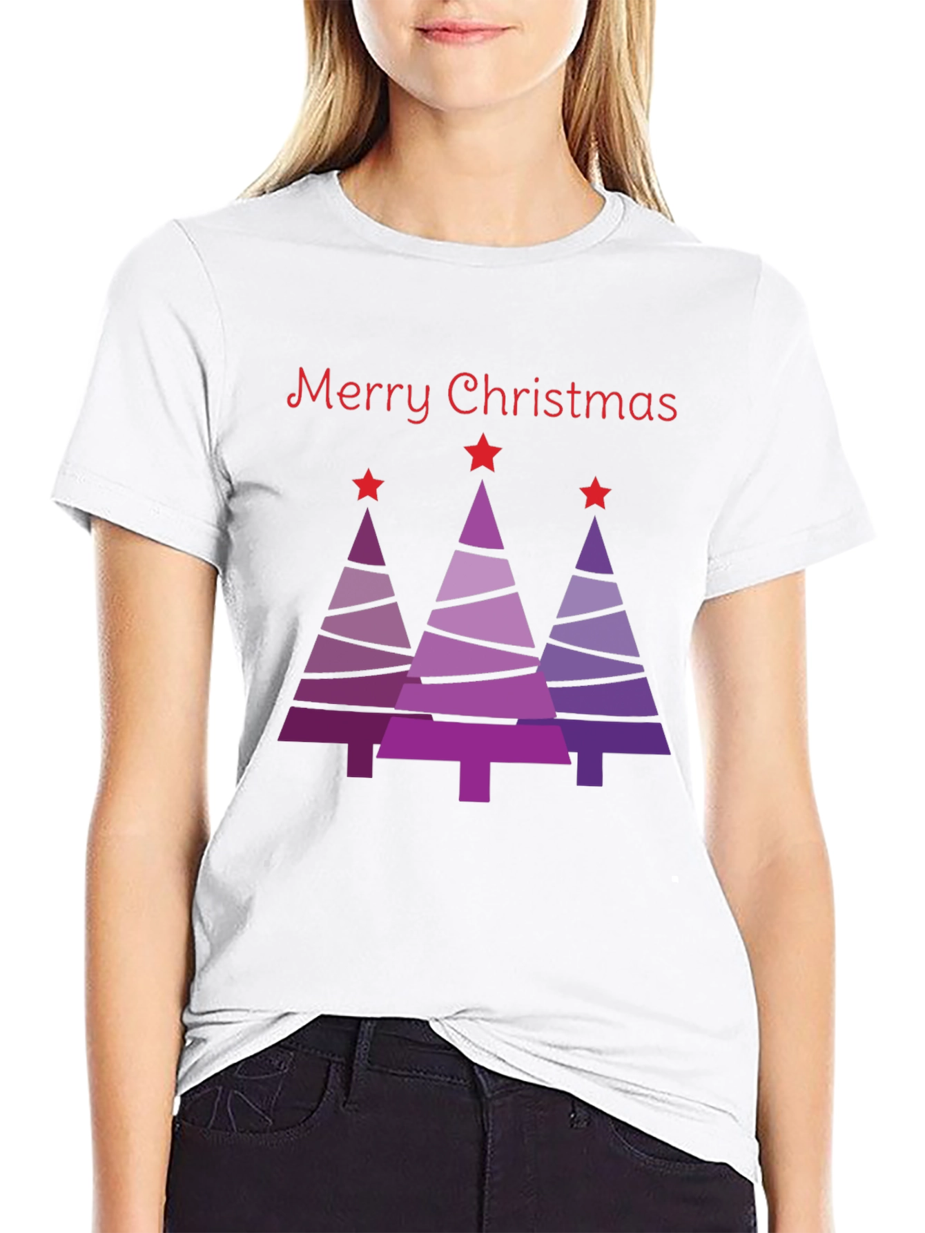 Merry Christmas Tree T-Shirt