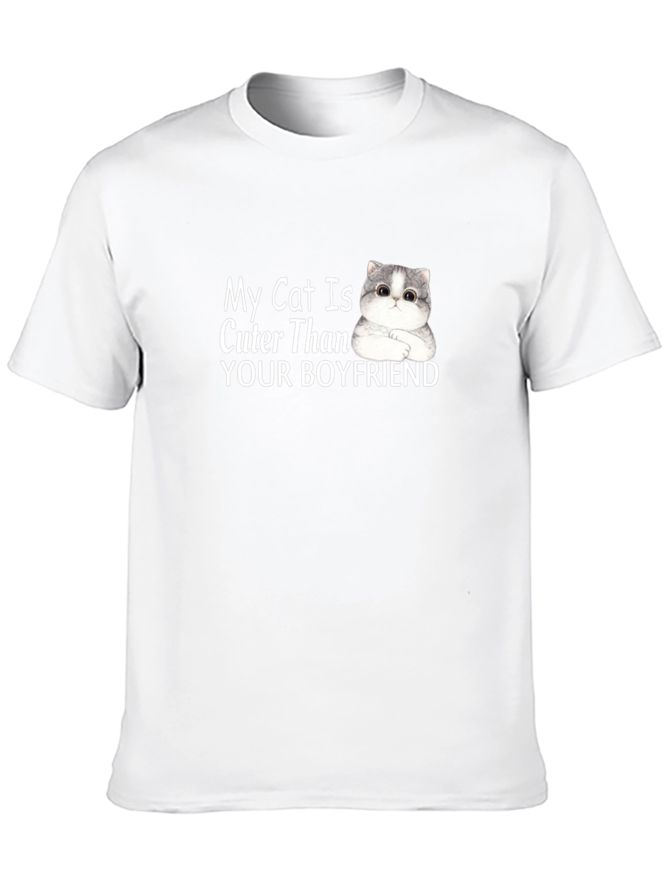 My Cat is Cuter Than Your Boyfriend T-Shirt