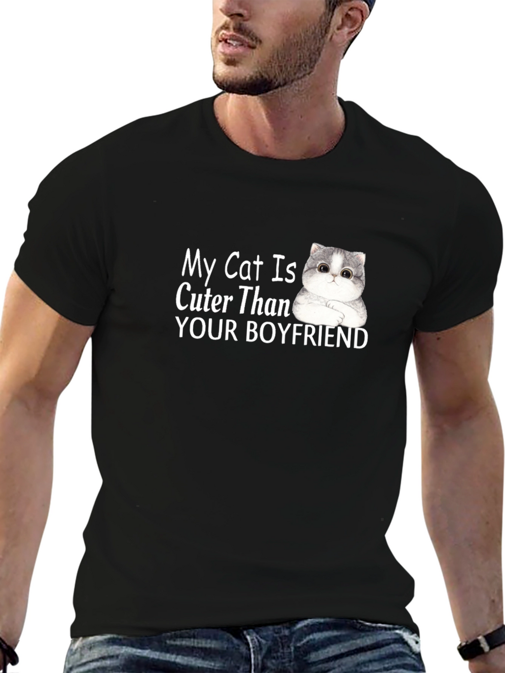 My Cat is Cuter Than Your Boyfriend T-Shirt