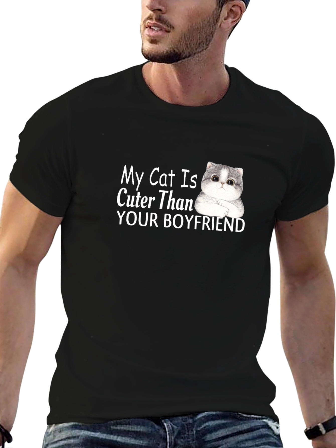 My Cat is Cuter Than Your Boyfriend T-Shirt