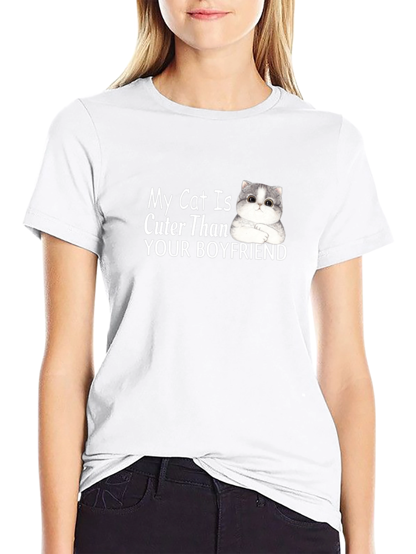 My Cat is Cuter Than Your Boyfriend T-Shirt