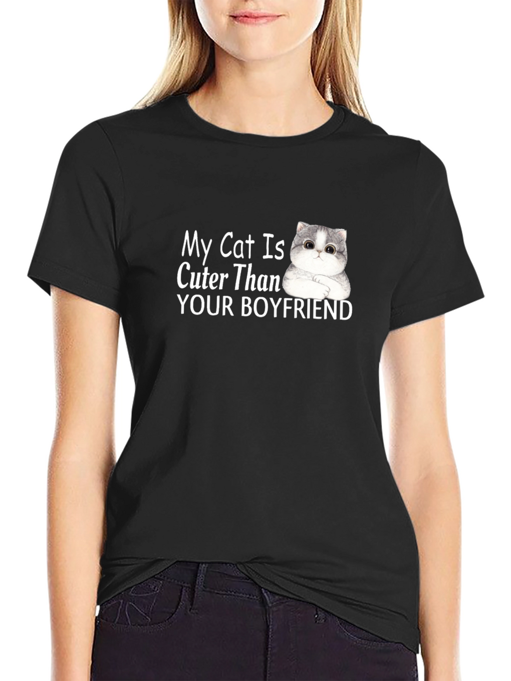 My Cat is Cuter Than Your Boyfriend T-Shirt