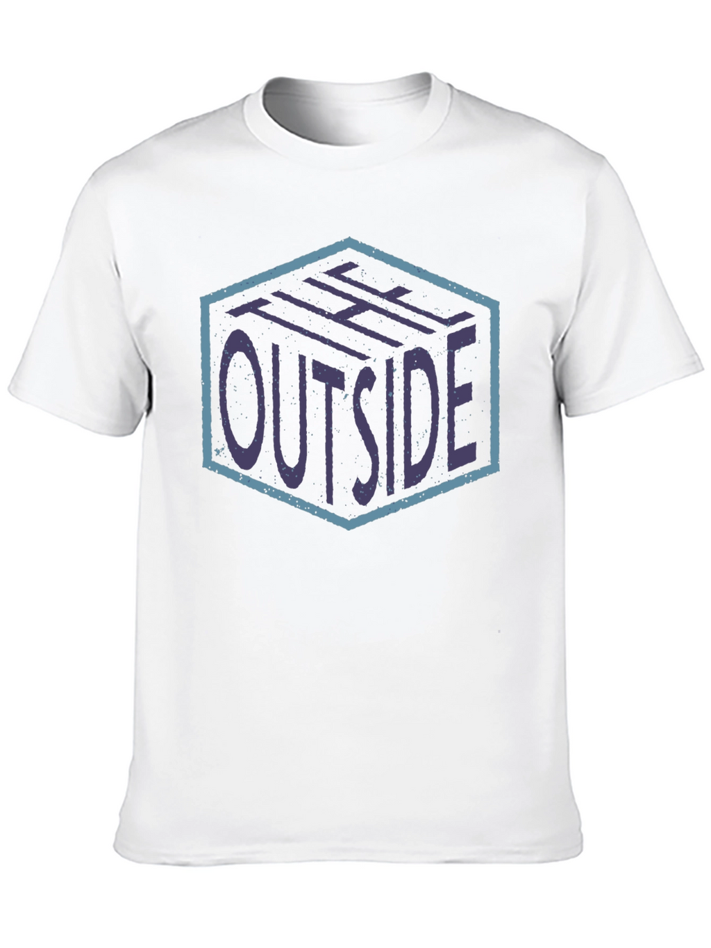 The Outside Graphic Print Black T-Shirt