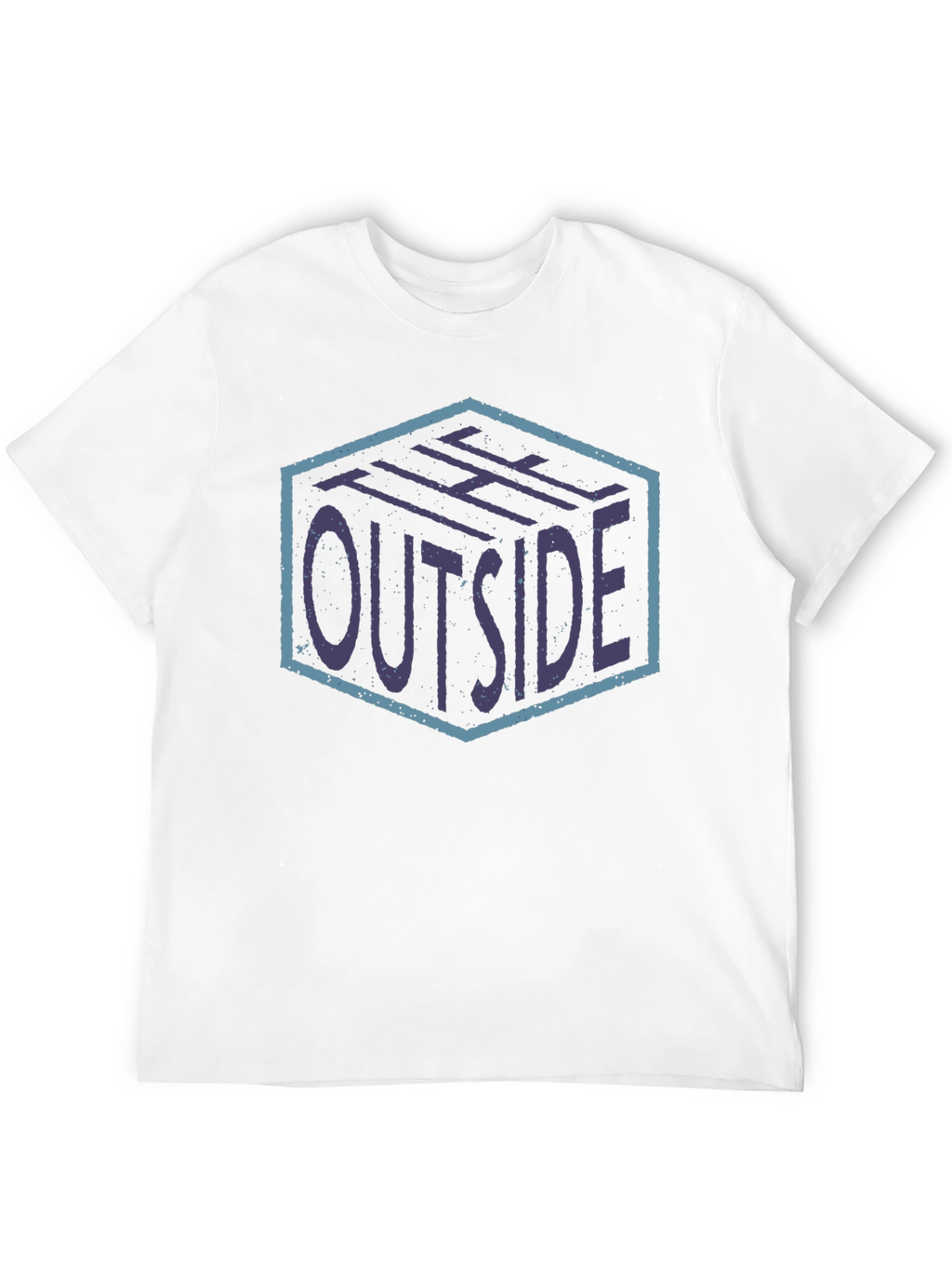The Outside Graphic Print Black T-Shirt