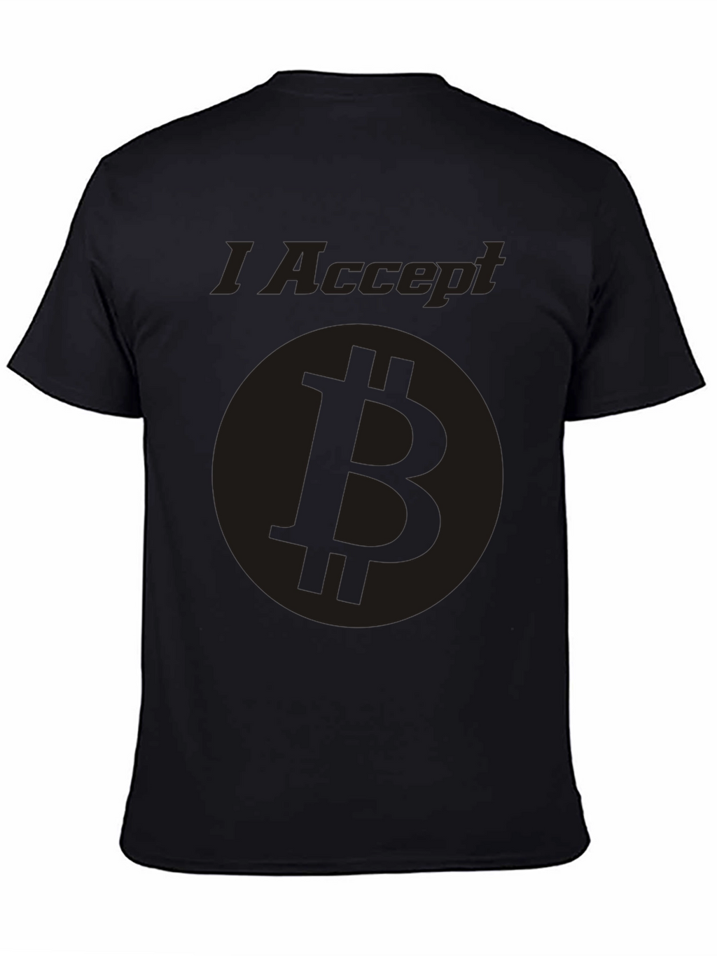 I Accept Bitcoin T-Shirt - Crypto Currency Tee