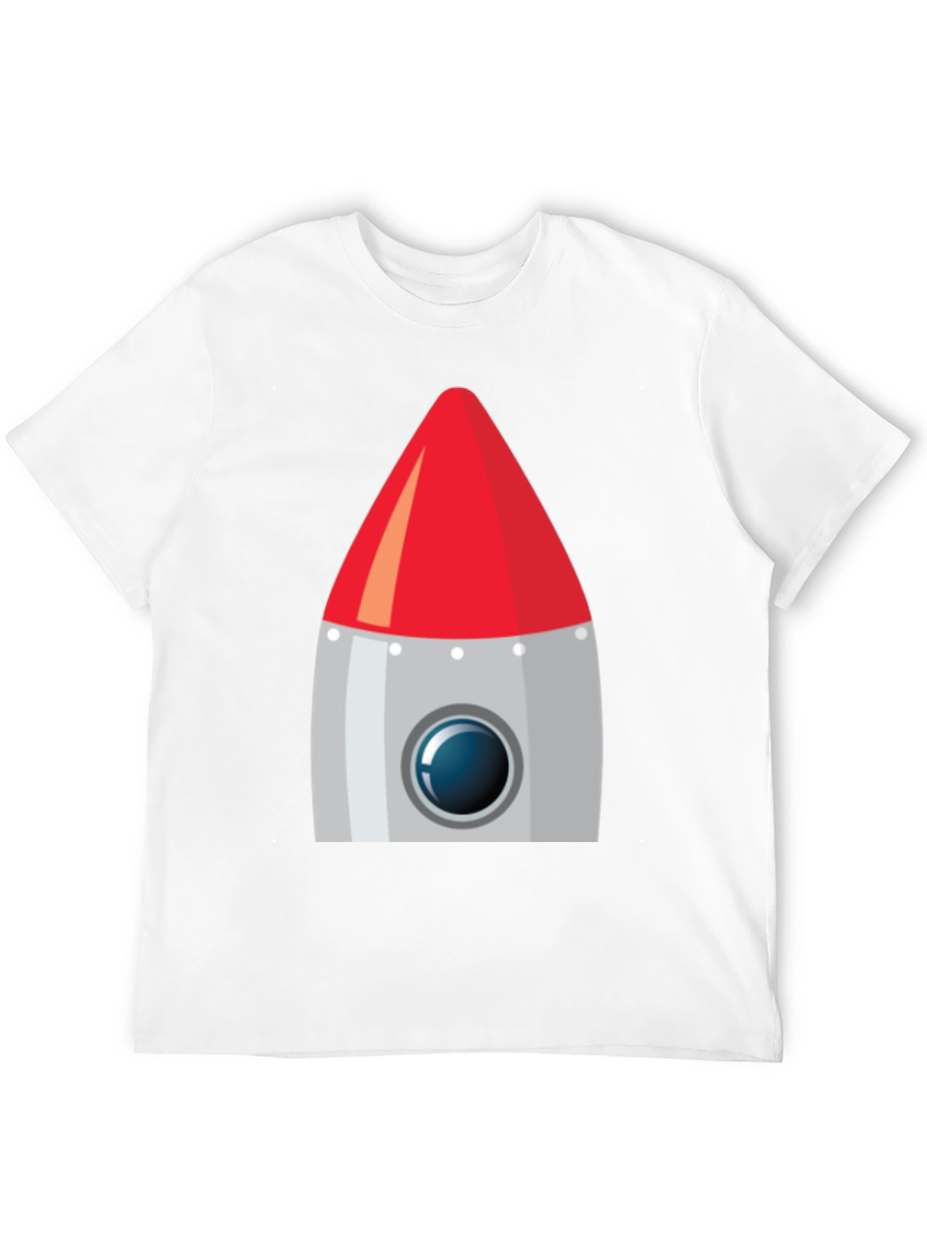 Rocket Graphic Black T-Shirt