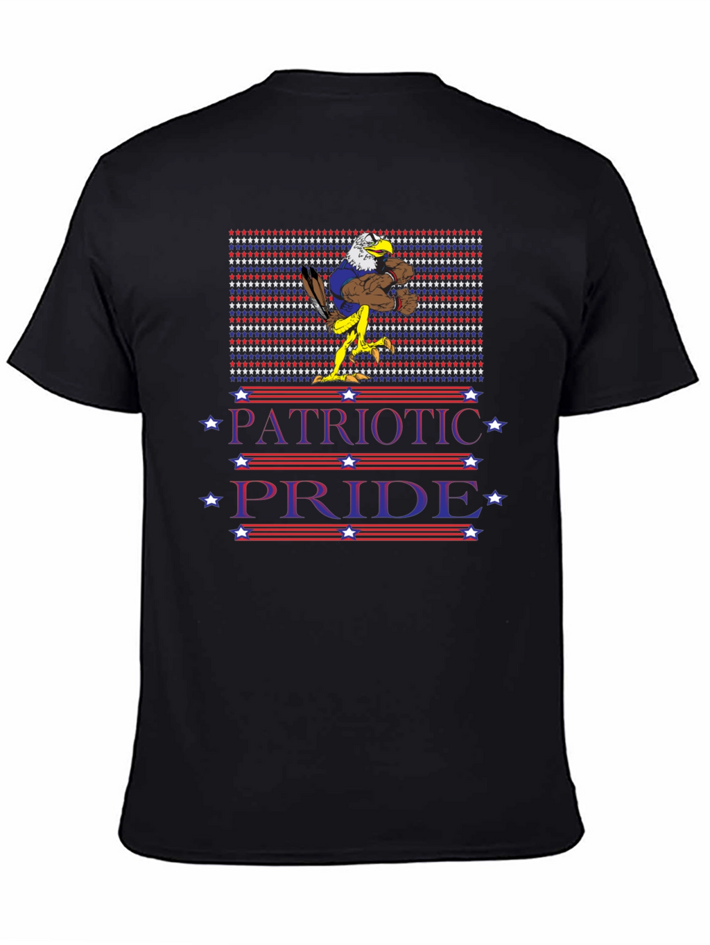 Patriotic Pride Eagle Graphic T-Shirt