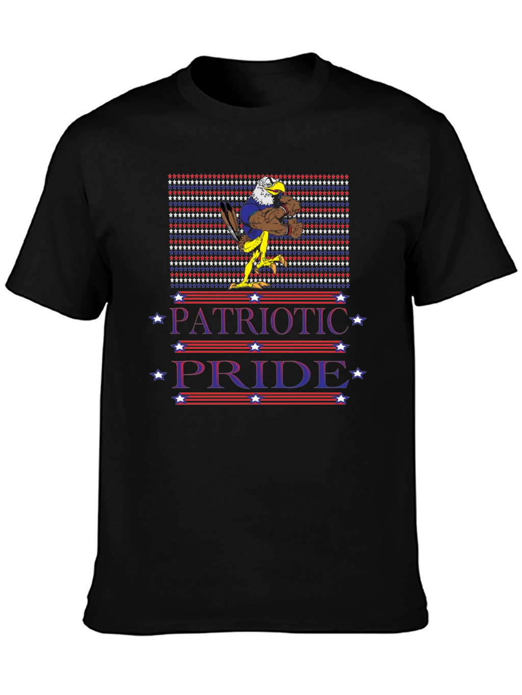 Patriotic Pride Eagle Graphic T-Shirt
