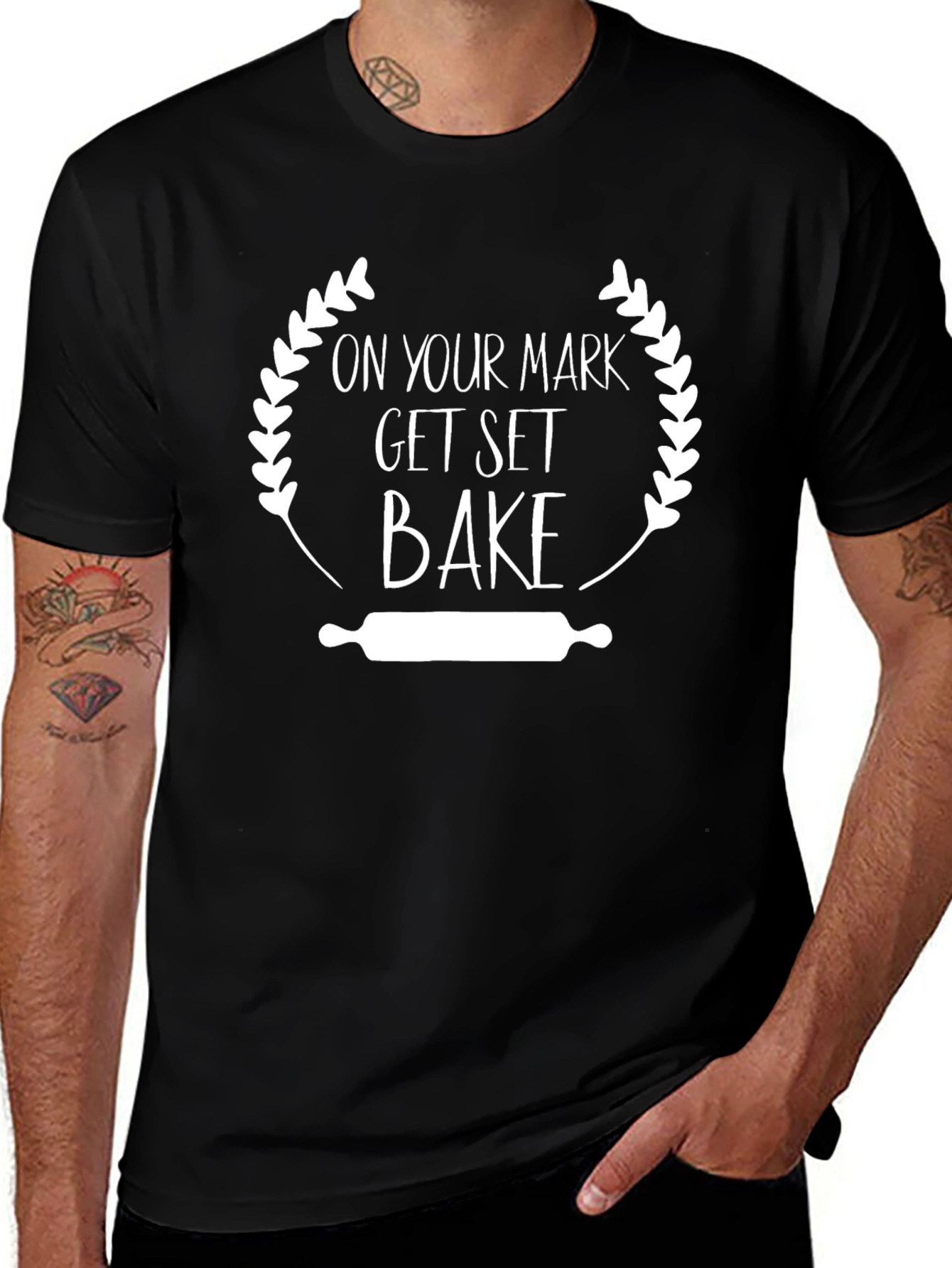 On Your Mark Get Set Bake T-Shirt