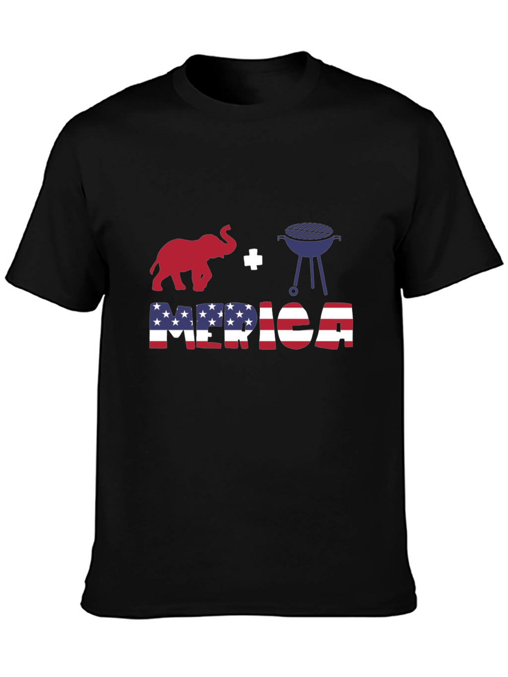 USA Themed T-Shirt - Elephant Grill