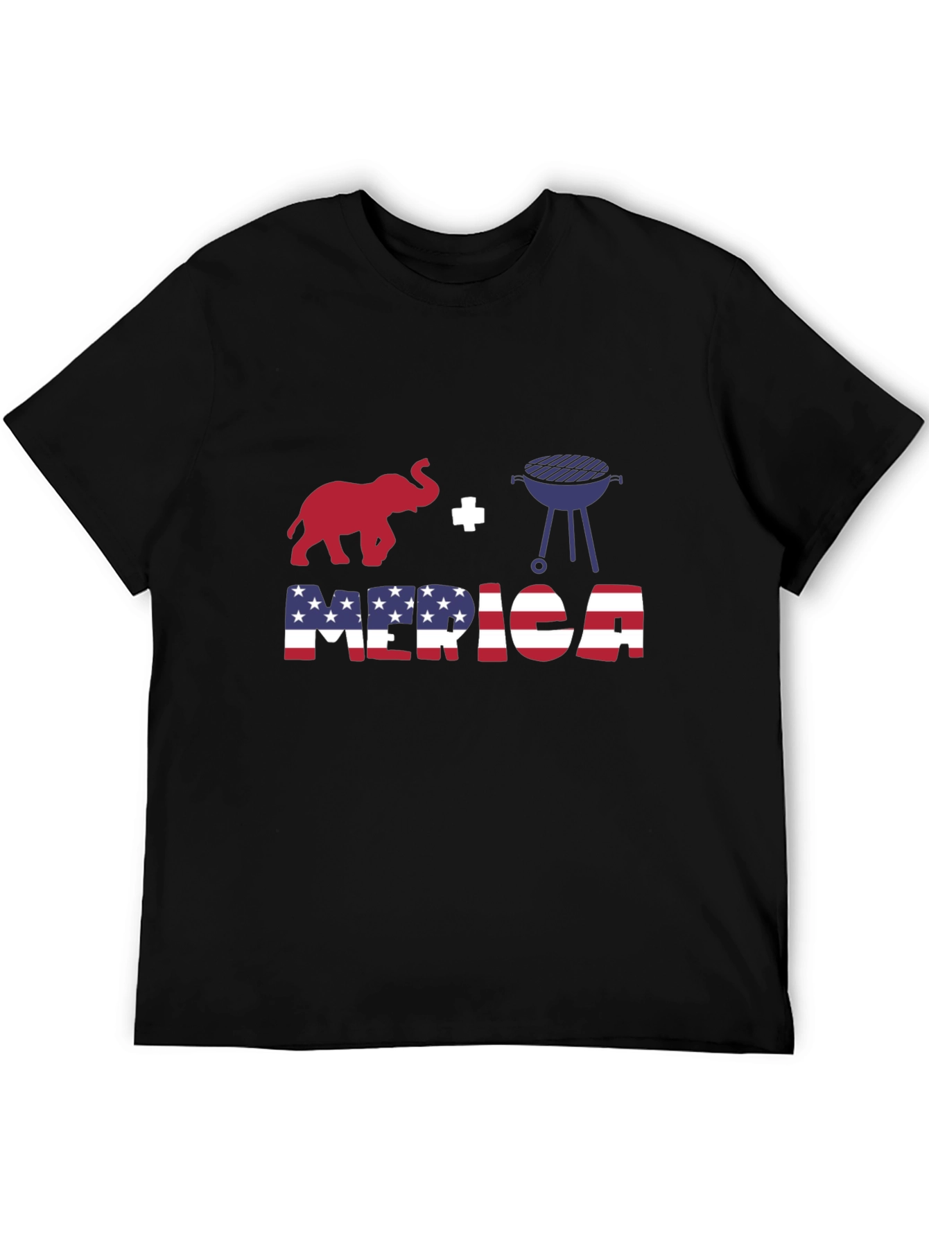 USA Themed T-Shirt - Elephant Grill
