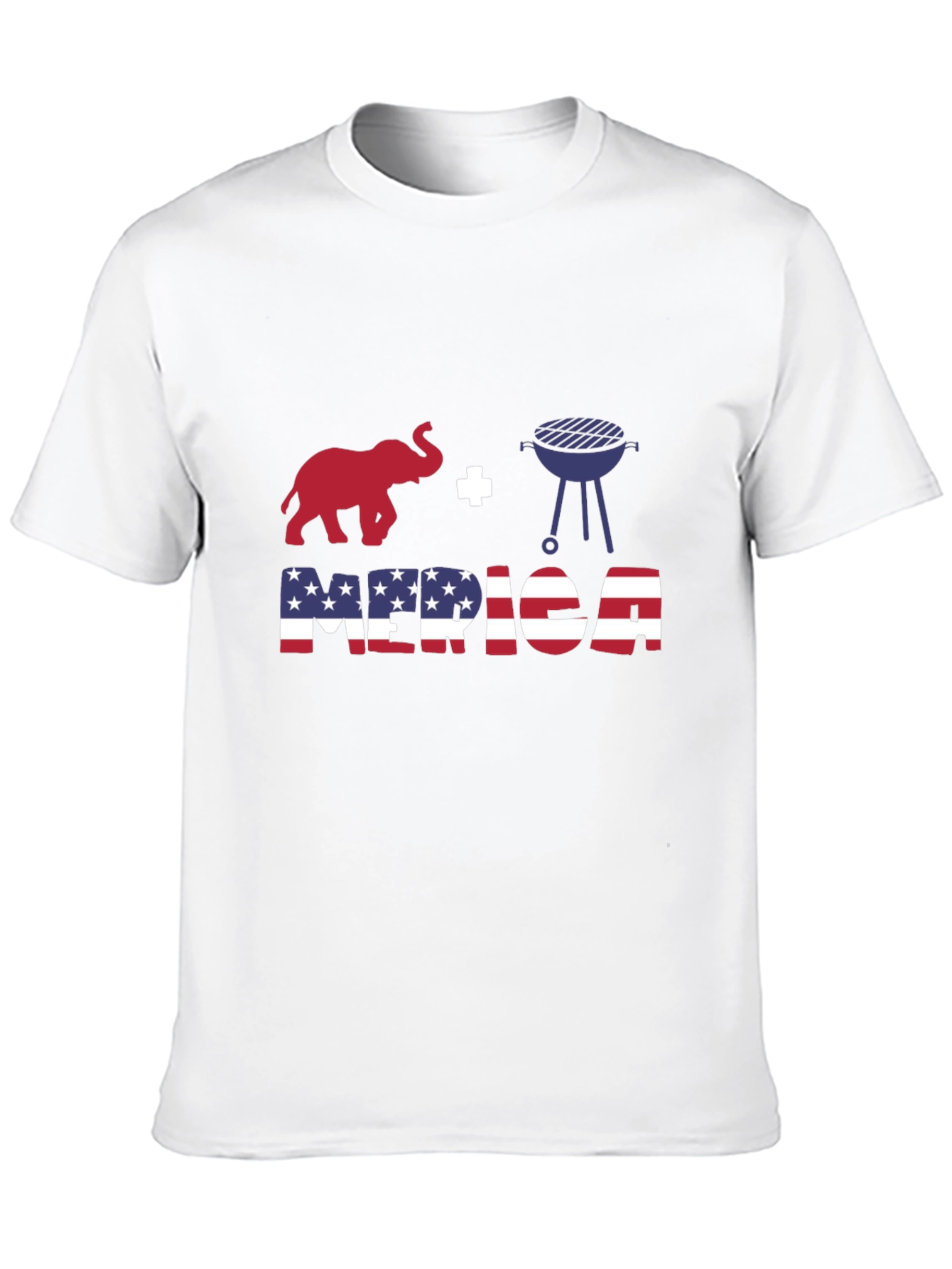 USA Themed T-Shirt - Elephant Grill