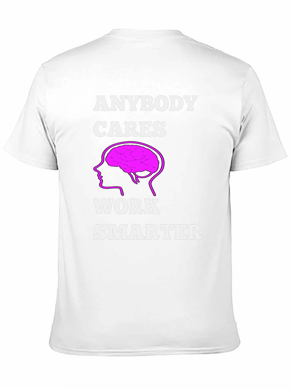 Work Smarter T-Shirt - Brain Graphic Tee
