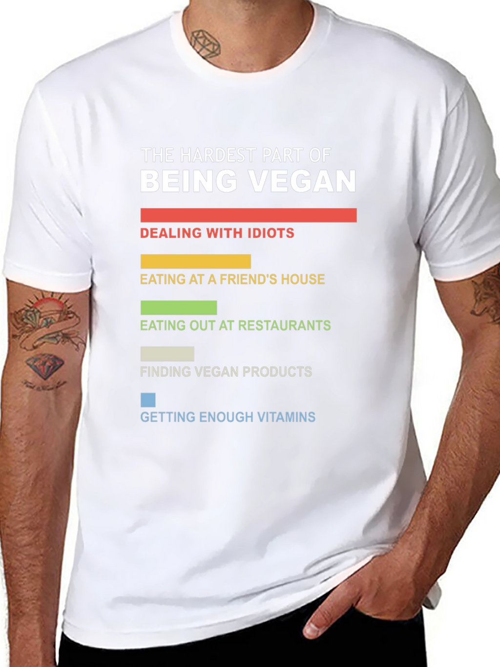 Hardest Part Being Vegan T-Shirt