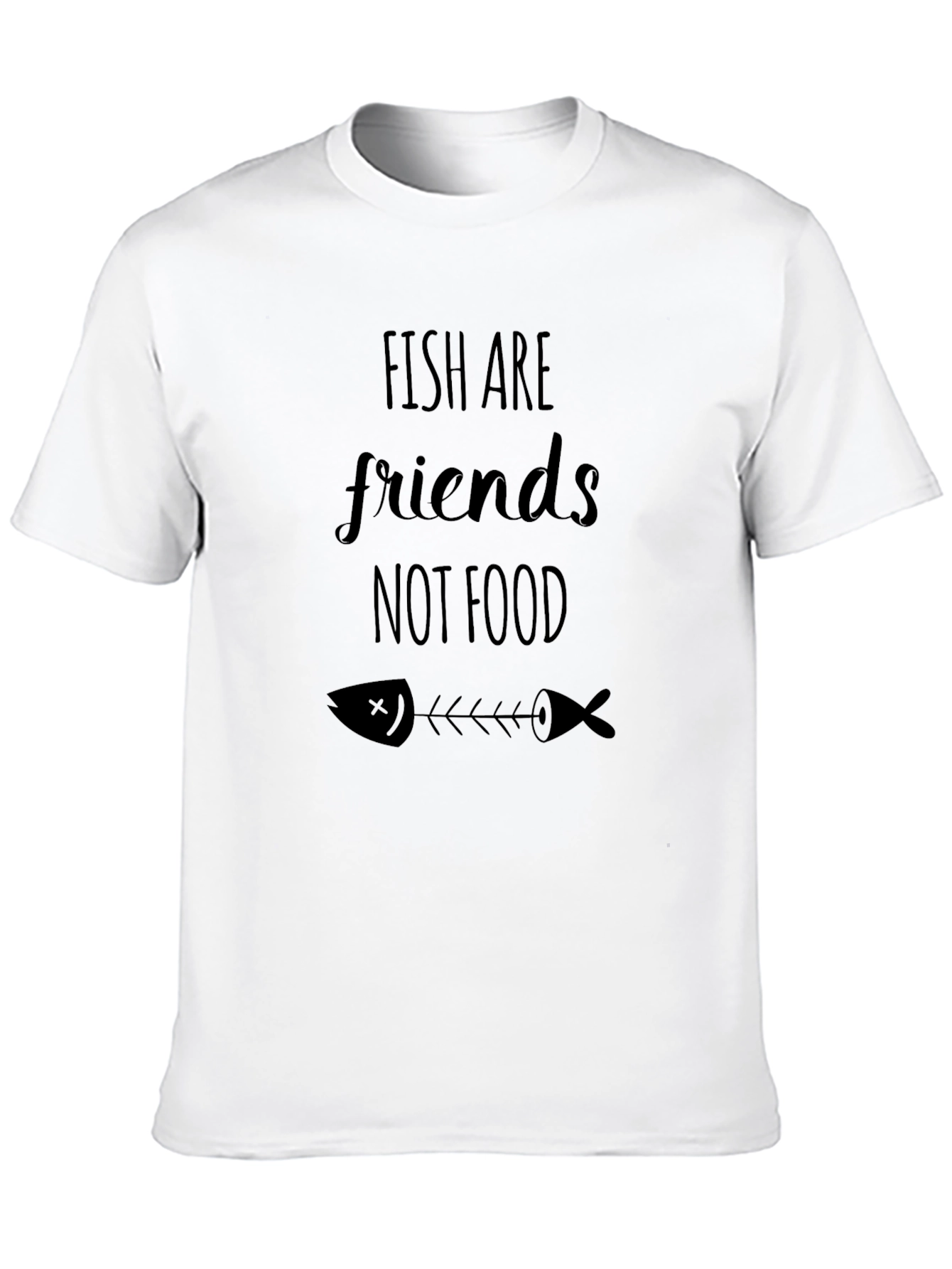 Fish Are Friends T-Shirt - Vegan Apparel