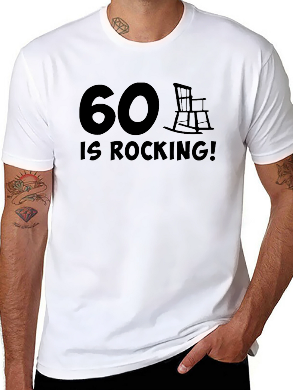 60 Is Rocking! Graphic T-Shirt