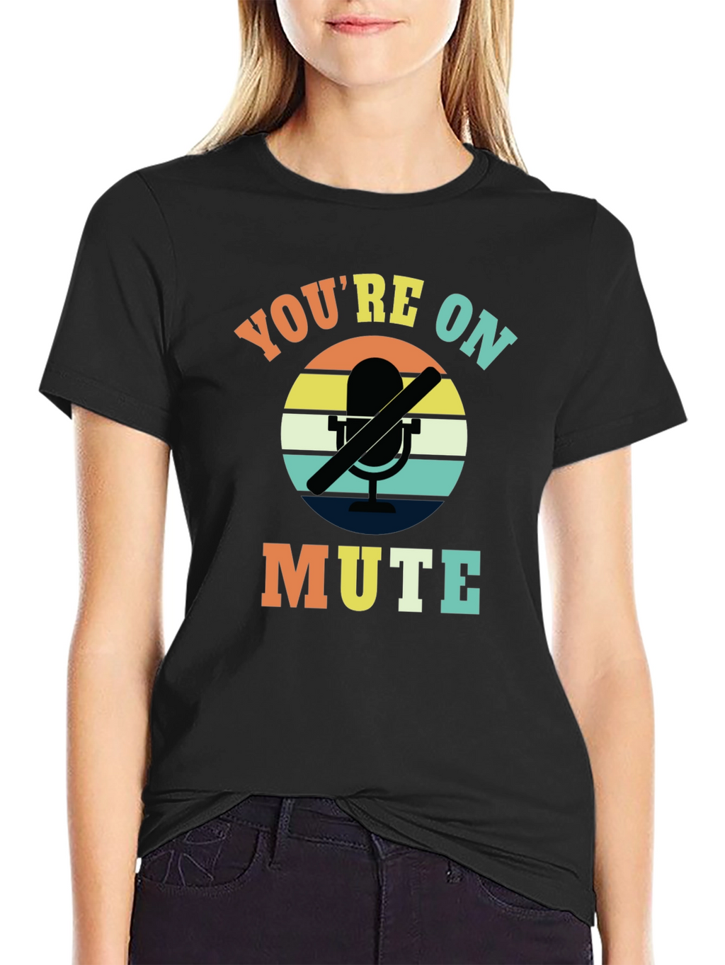 Youre On Mute T-Shirt - Funny Retro Graphic Tee