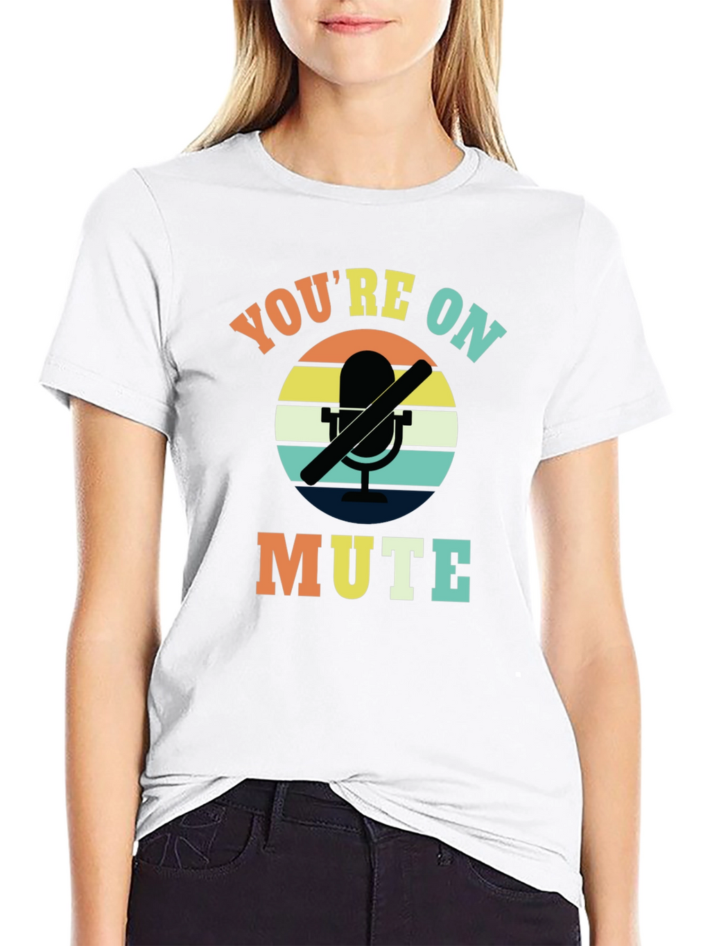 Youre On Mute T-Shirt - Funny Retro Graphic Tee
