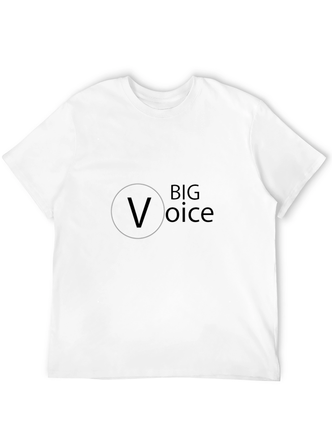 Big Voice Black T-Shirt