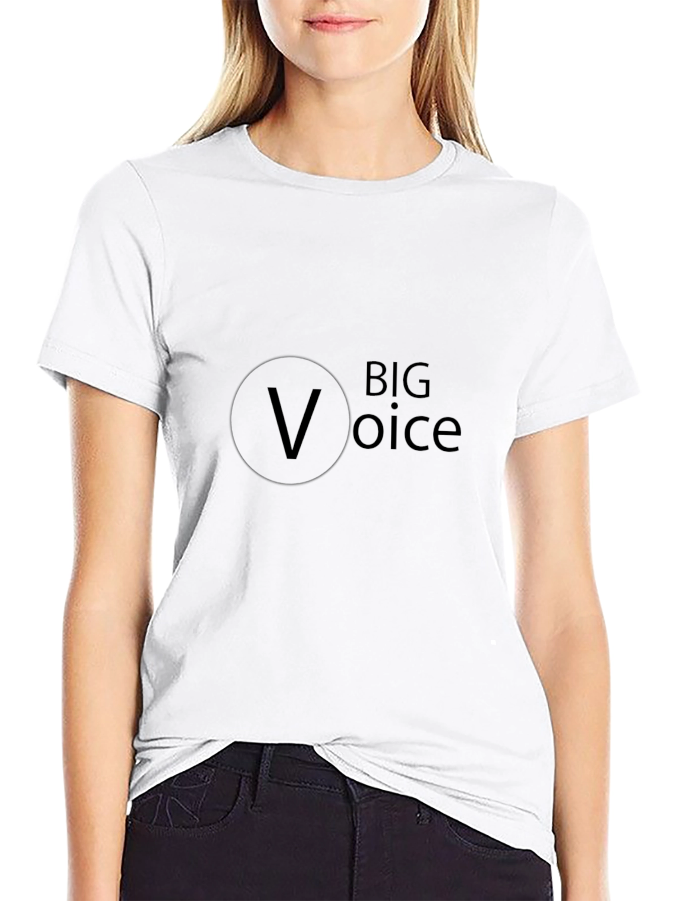Big Voice Black T-Shirt