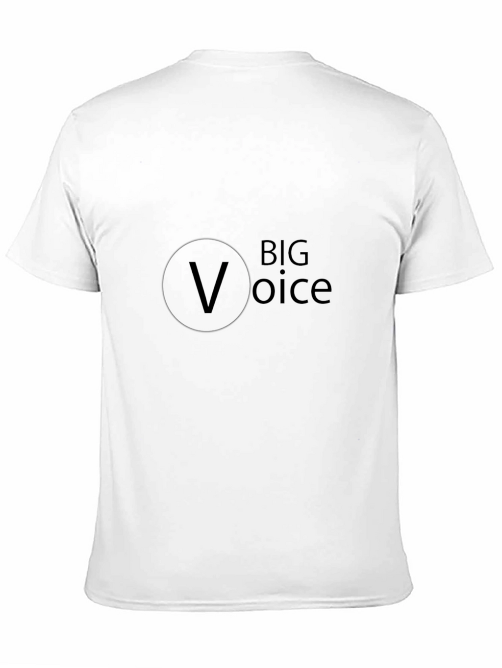 Big Voice Black T-Shirt