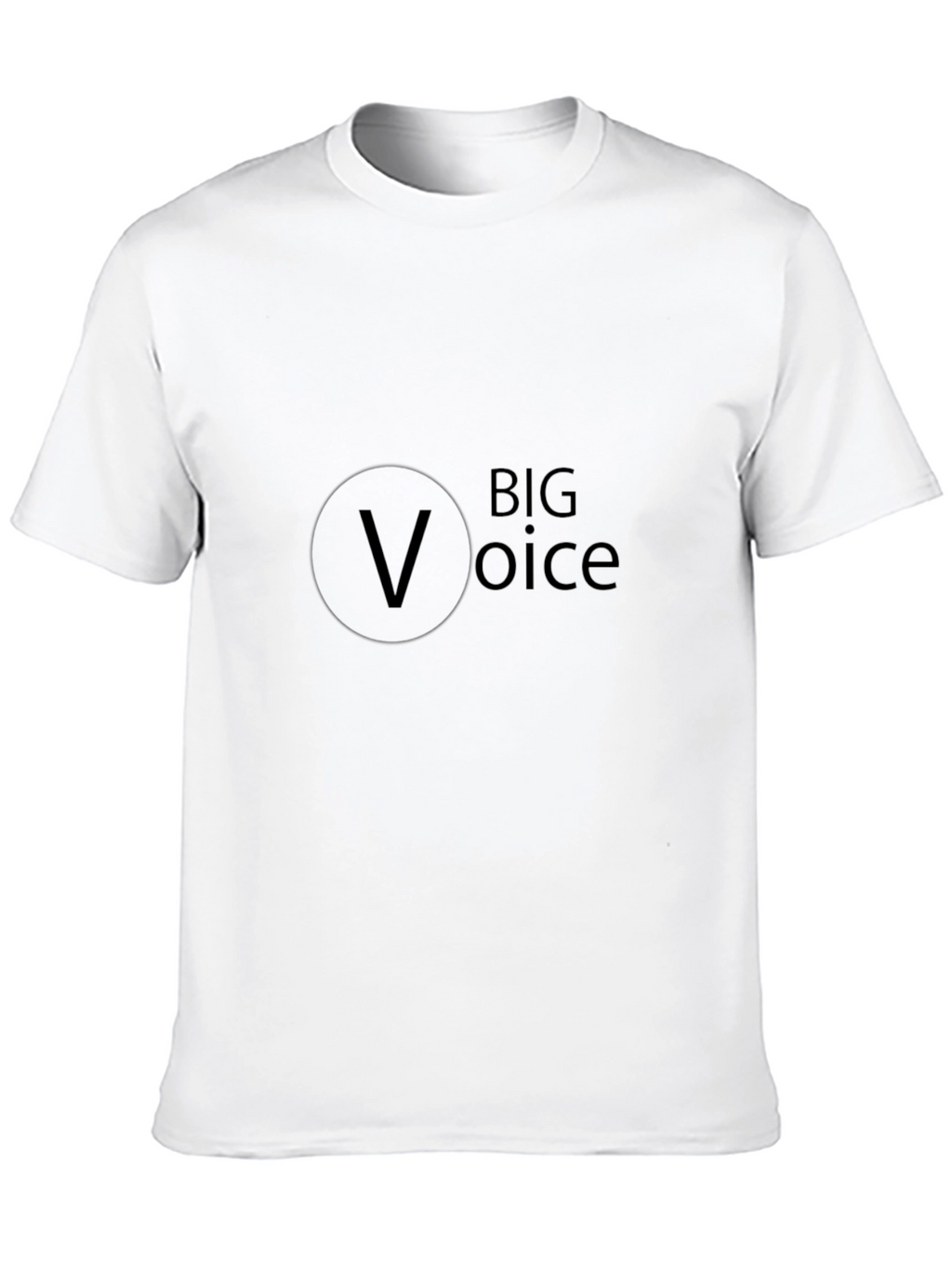 Big Voice Black T-Shirt