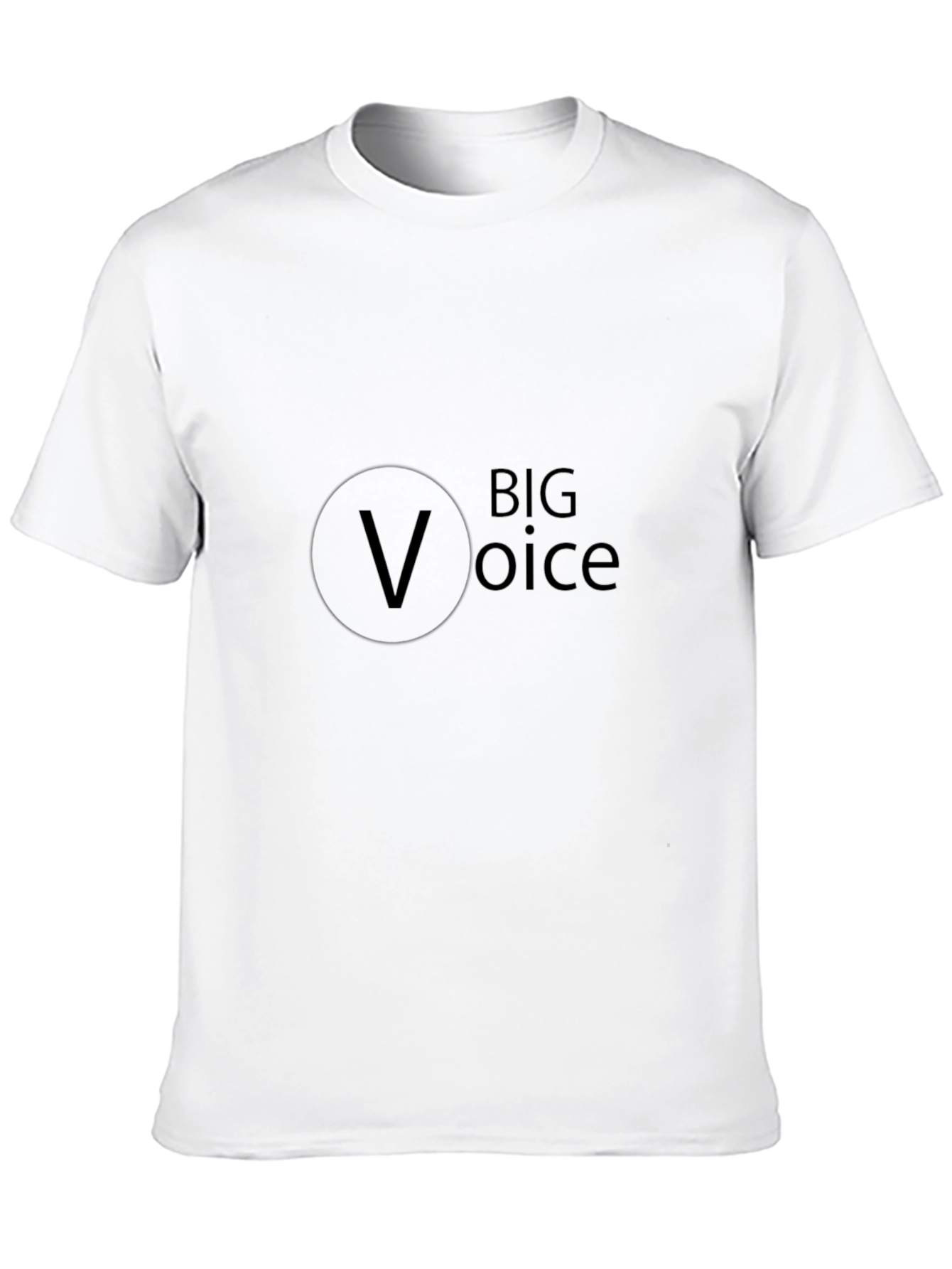 Big Voice Black T-Shirt