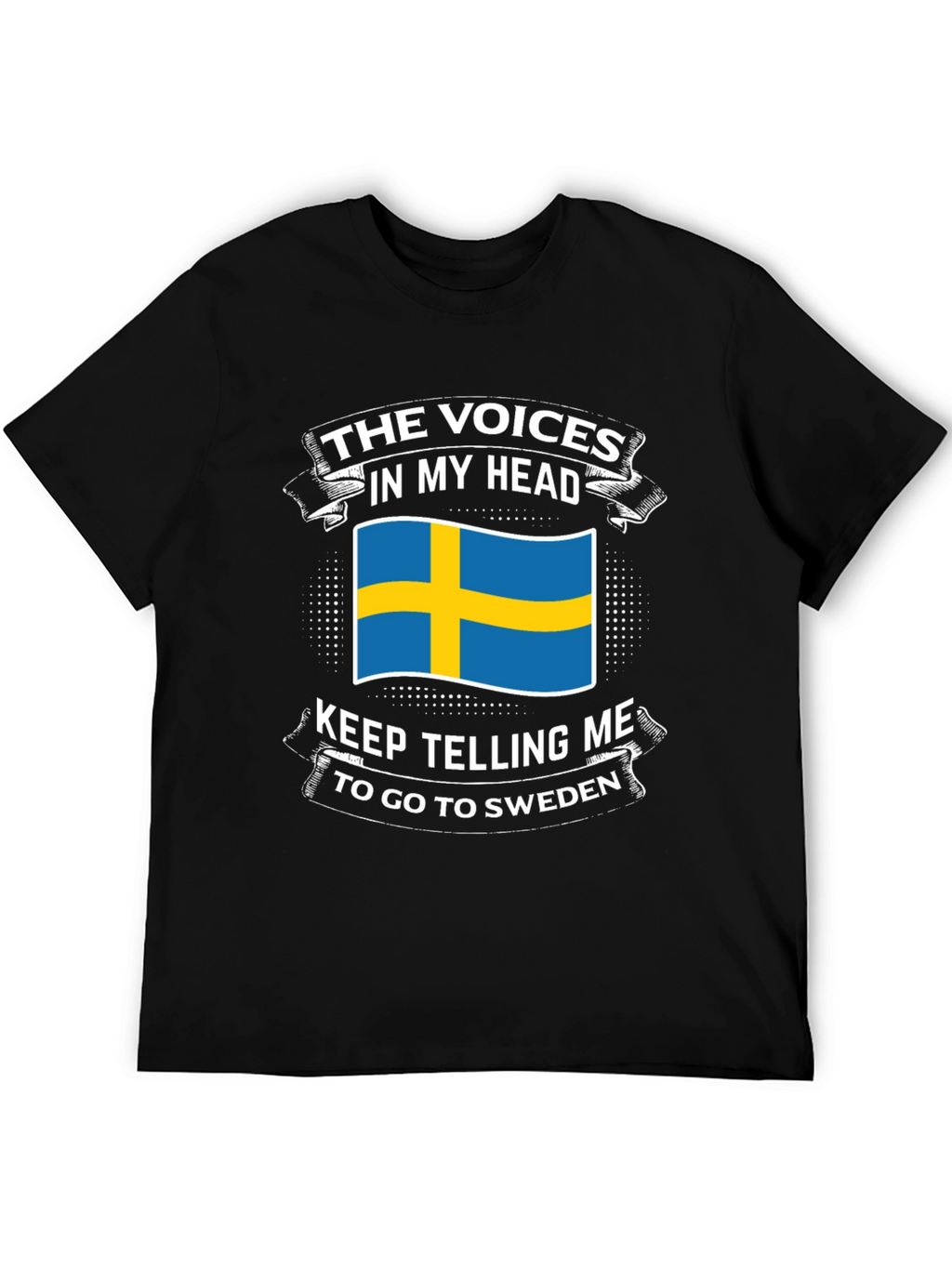 Sweden T-Shirt: Voices in My Head