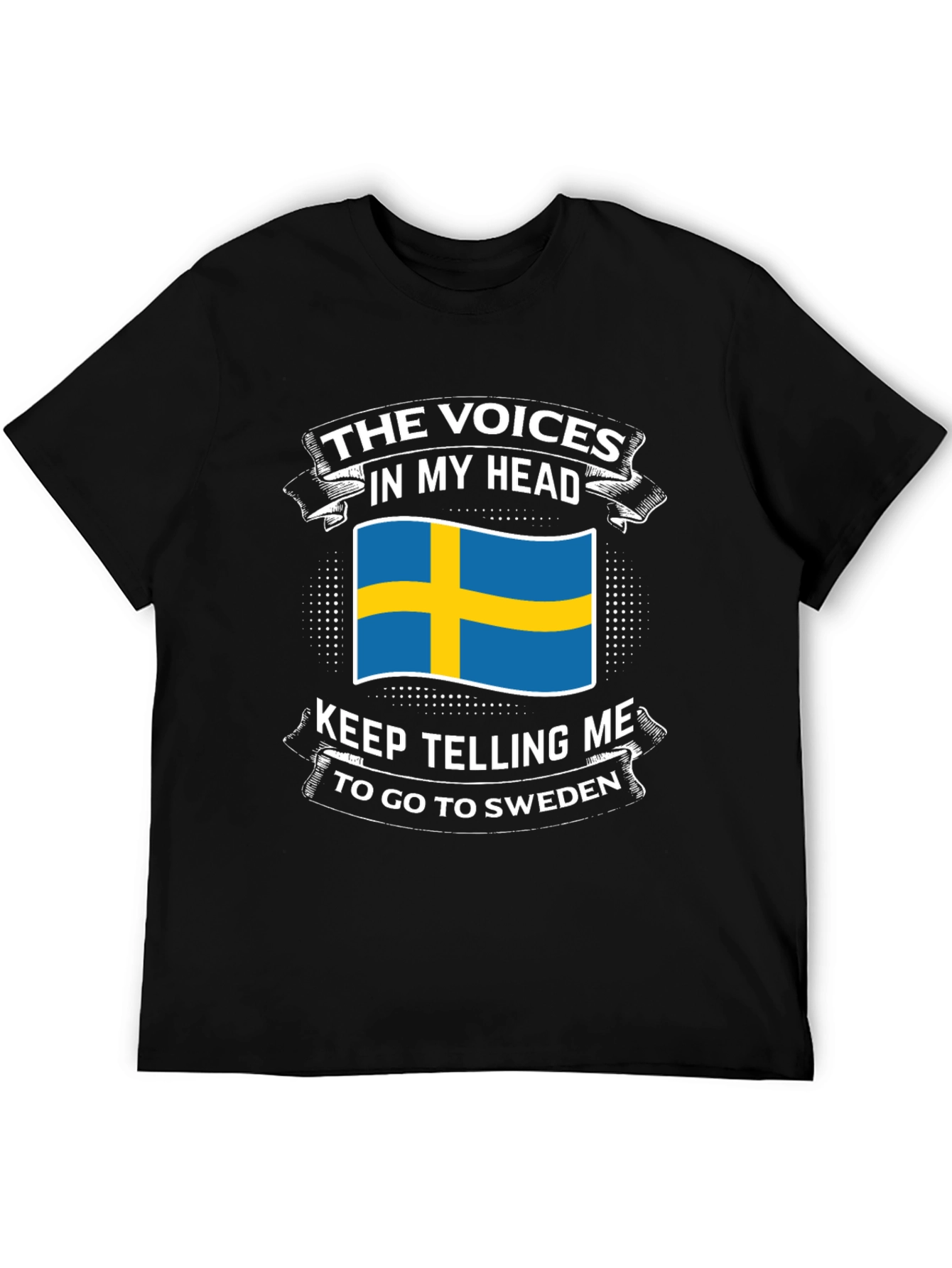 Sweden T-Shirt: Voices in My Head