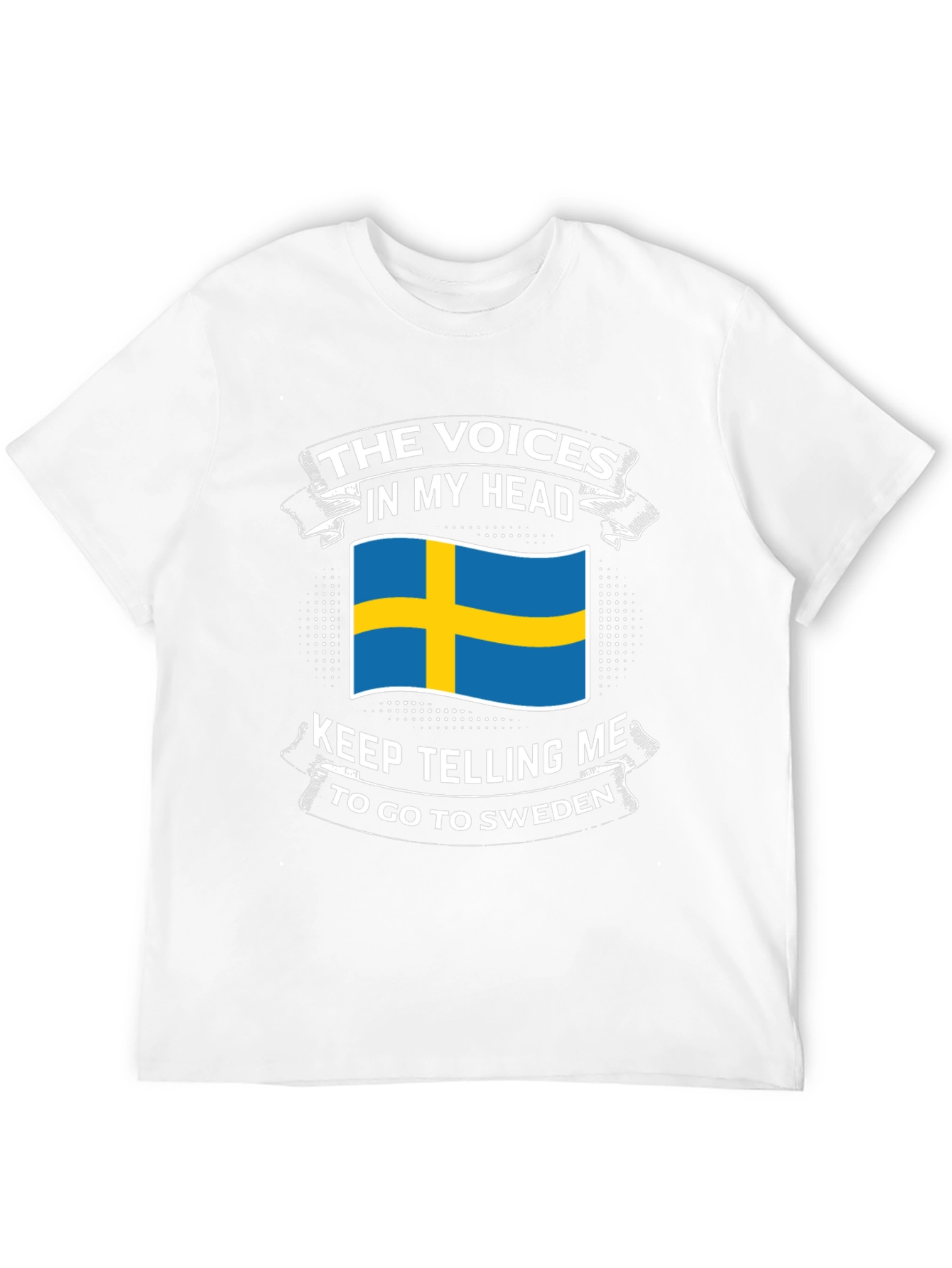 Sweden T-Shirt: Voices in My Head