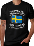 Sweden T-Shirt: Voices in My Head