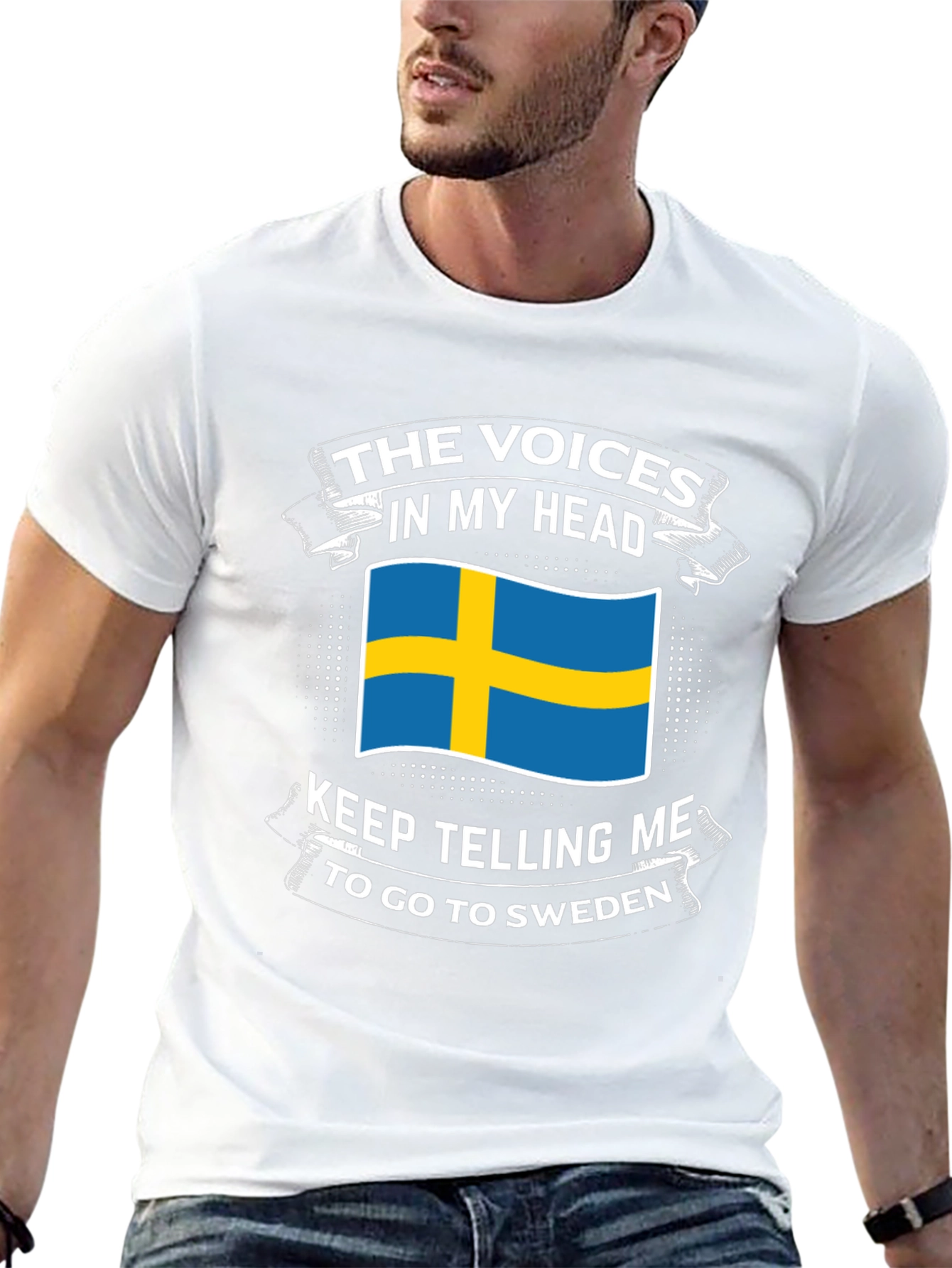 Sweden T-Shirt: Voices in My Head