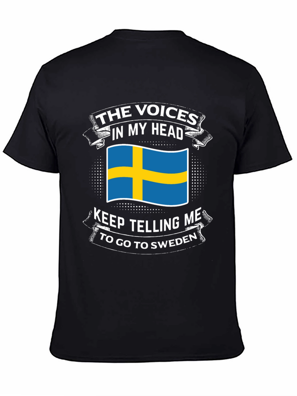 Sweden T-Shirt: Voices in My Head