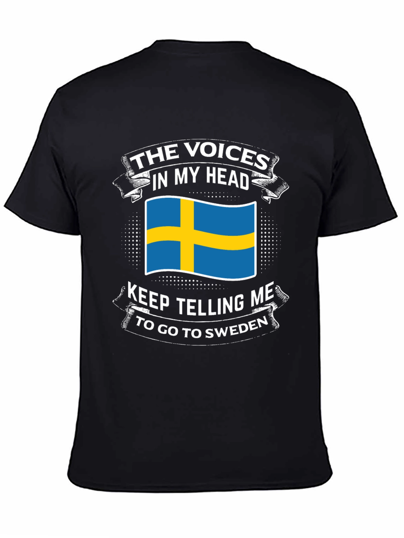 Sweden T-Shirt: Voices in My Head