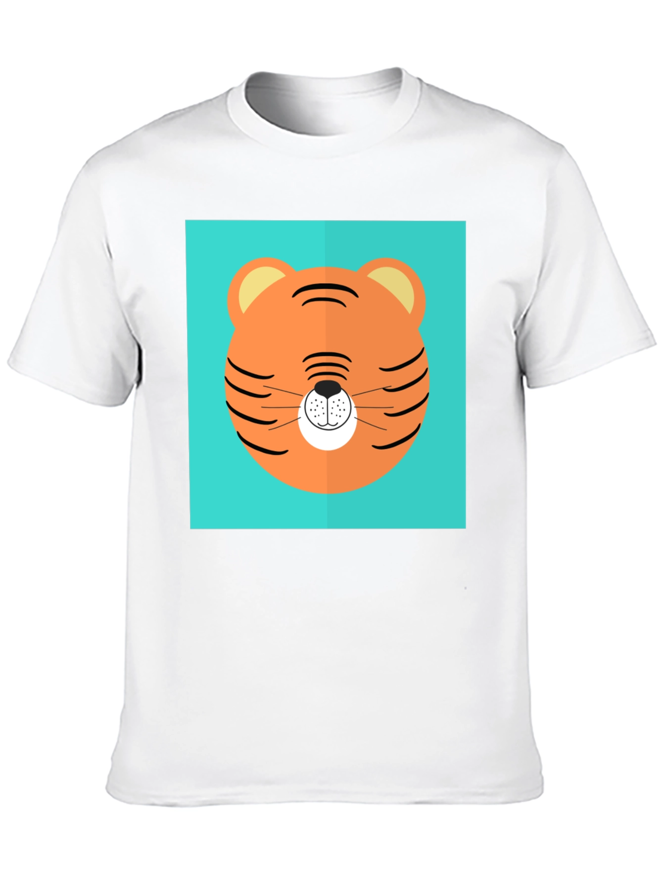 Tiger Graphic Tee - Cool Black Shirt