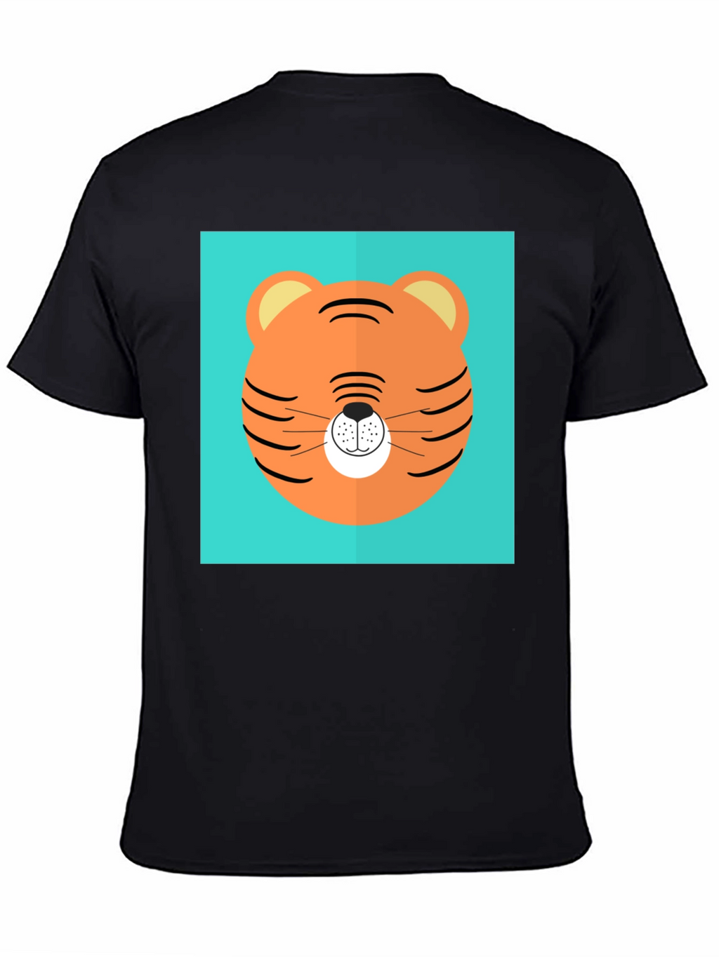 Tiger Graphic Tee - Cool Black Shirt