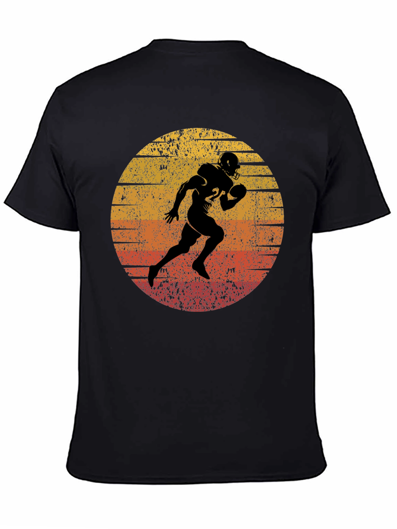 Retro Football Player Graphic Tee