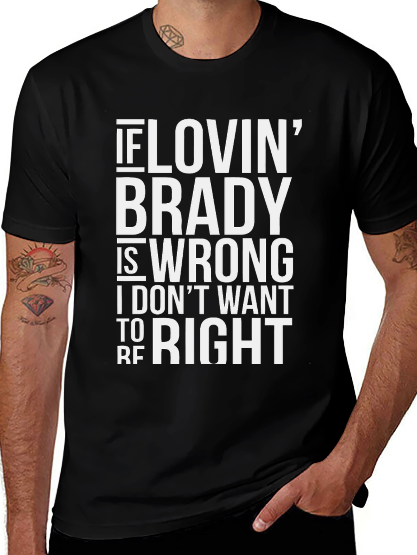 Brady Fan T-Shirt - Funny Football Apparel