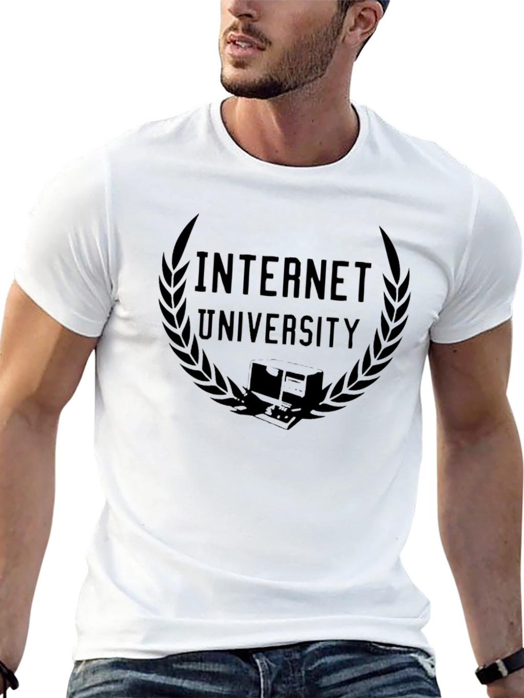 Internet University Graphic T-Shirt