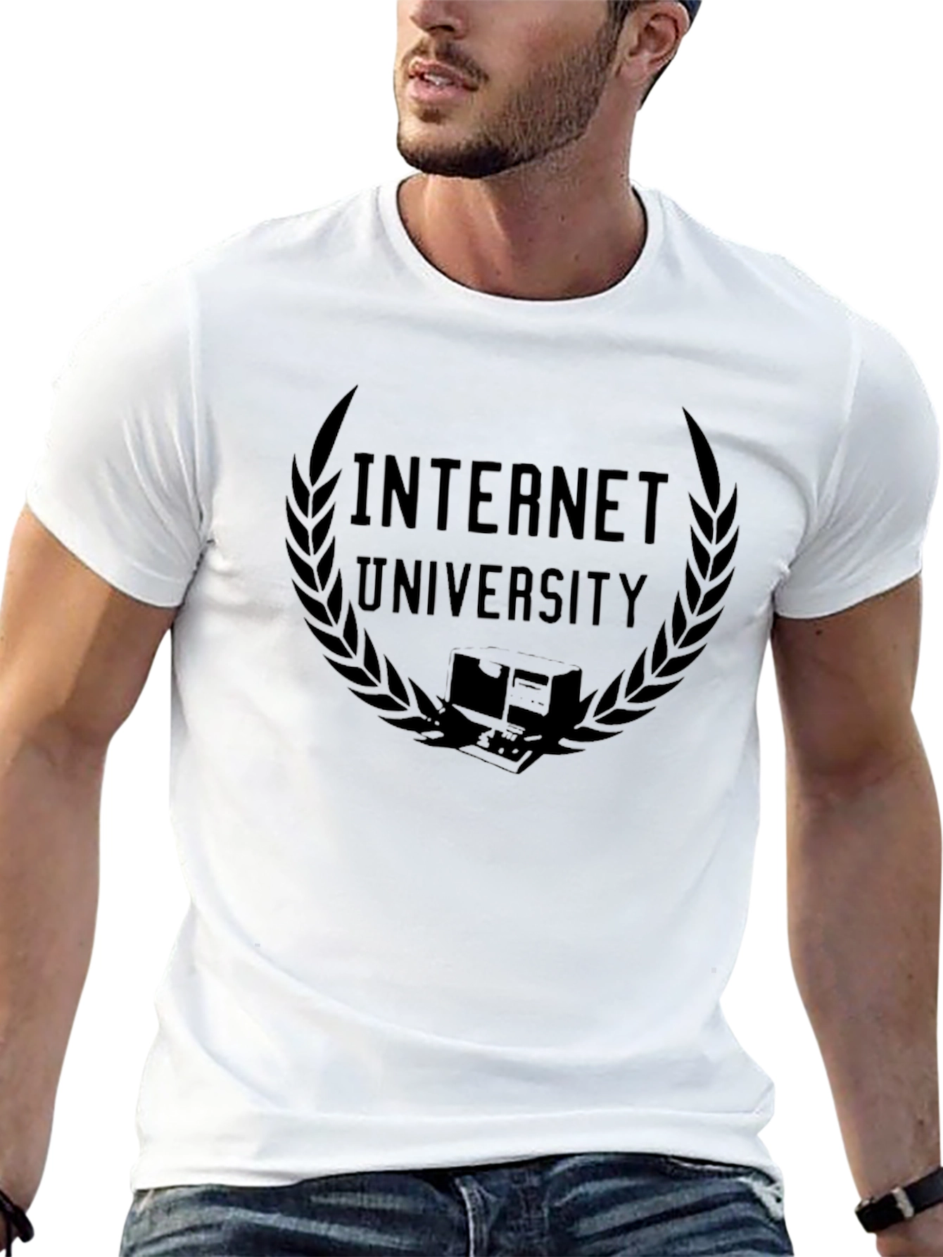 Internet University Graphic T-Shirt
