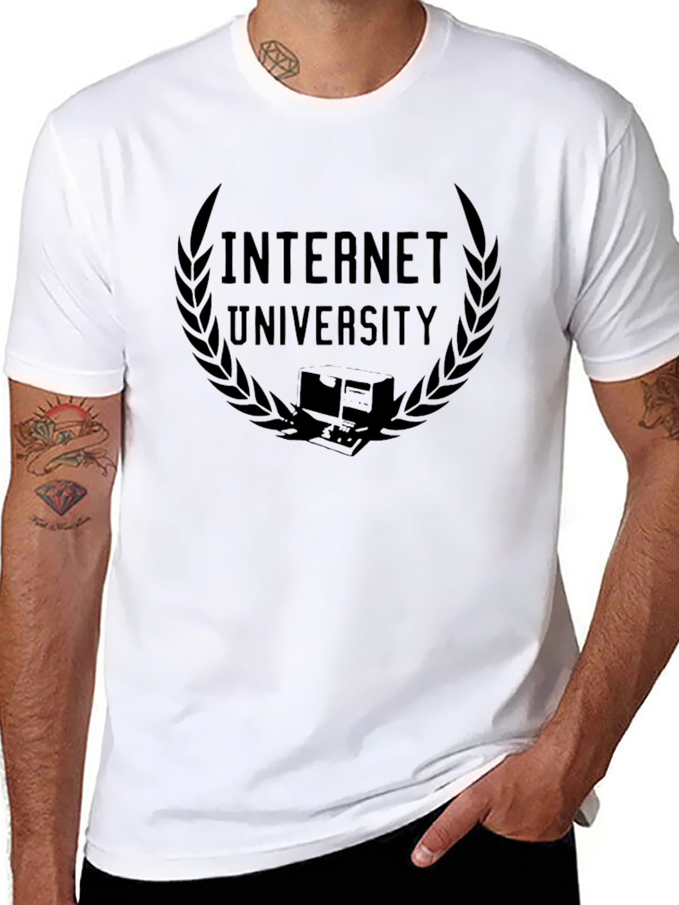 Internet University Graphic T-Shirt