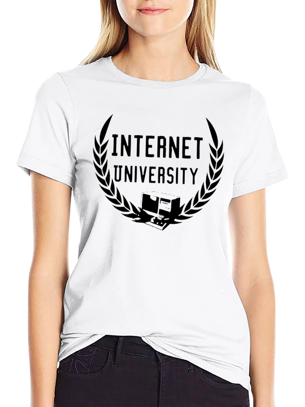 Internet University Graphic T-Shirt