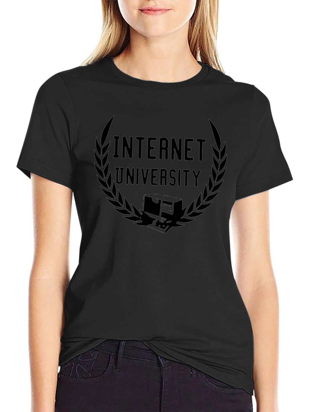 Internet University Graphic T-Shirt