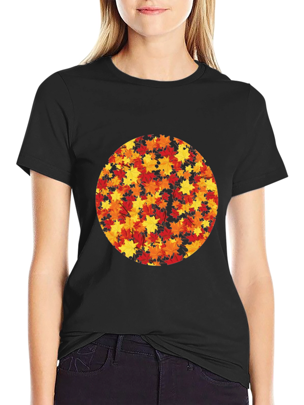 Autumn Leaves Graphic T-Shirt