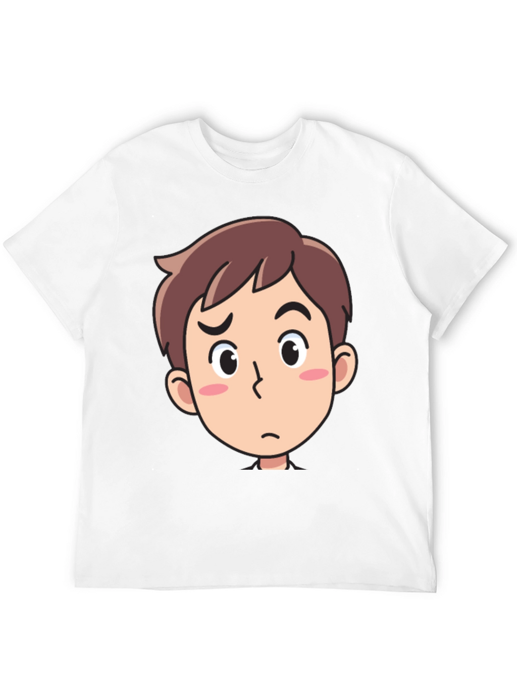 Cartoon Character Graphic Black T-Shirt