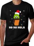 Ho Ho Hola Christmas Cactus T-Shirt