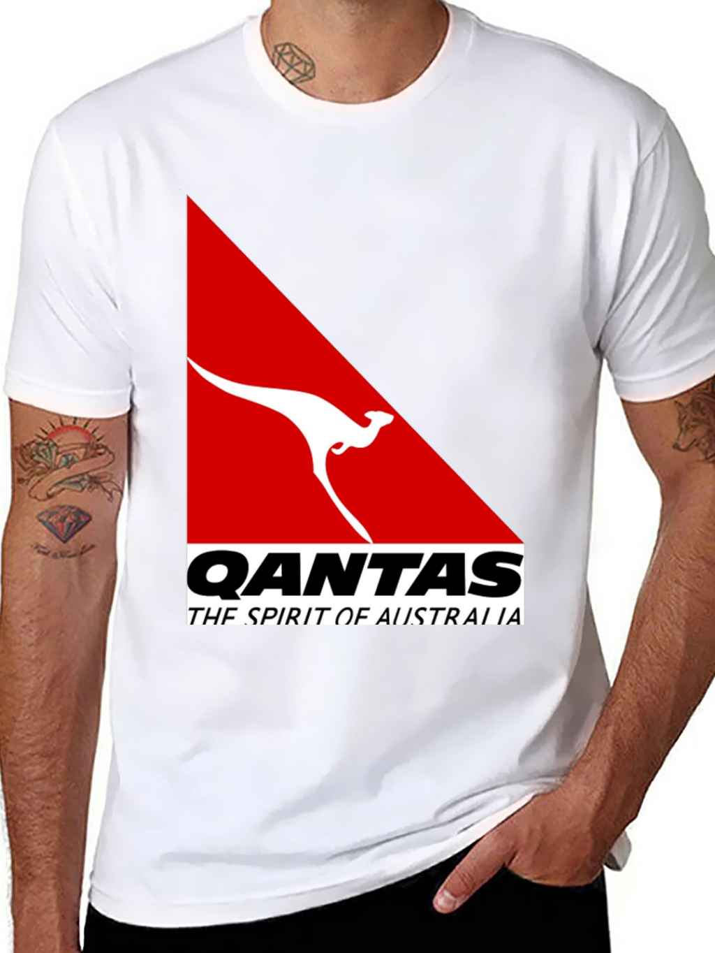 Qantas Spirit of Australia Graphic T-Shirt