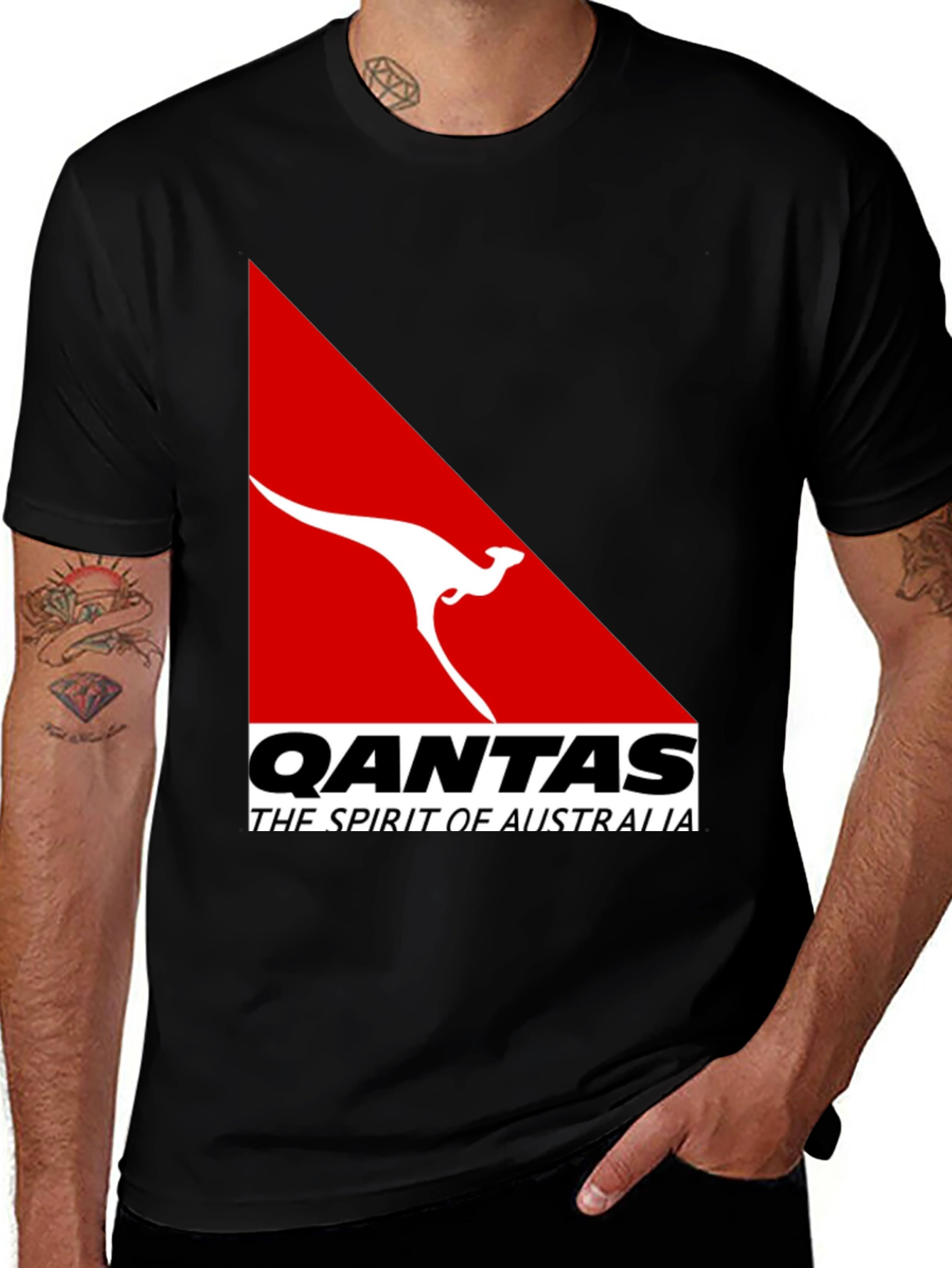 Qantas Spirit of Australia Graphic T-Shirt